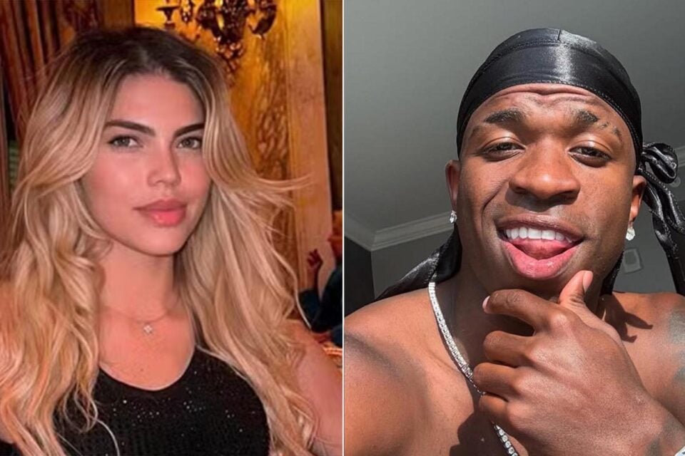 Modelo brasileira divulga prints com Vini Jr. durante rumores de affair com Virginia Fonseca; veja