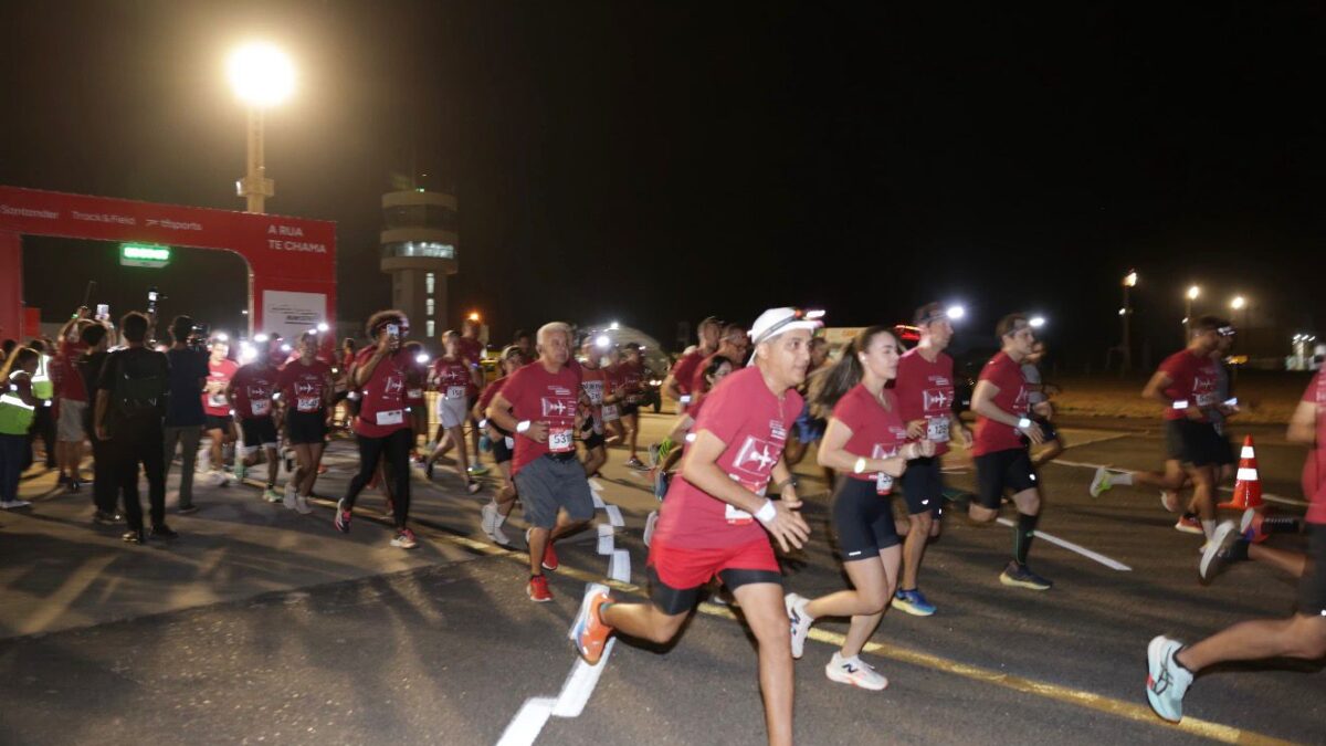 Corrida no aeroporto se aproxima