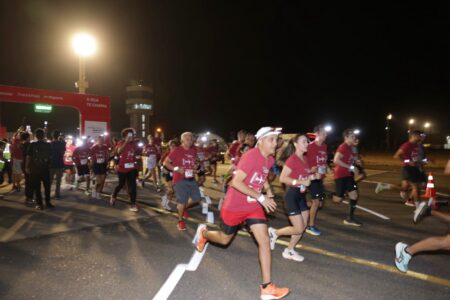 Corrida no aeroporto se aproxima