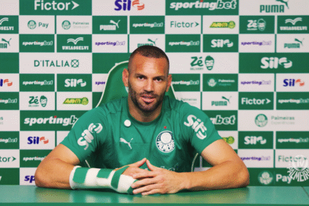Weverton, goleiro do Palmeiras