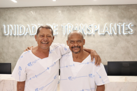Irmãos de Porangatu recebem rins da mesma doadora em transplantes feitos no HGG (Foto: Divulgação)