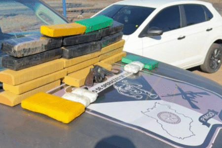 Suspeito de tráfico morre em confronto com o COD na fronteira de Goiás (Foto: Divulgação)