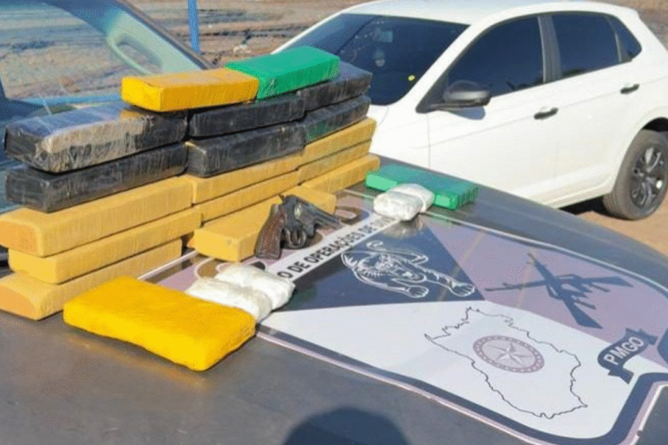 Suspeito de tráfico morre em confronto com o COD na fronteira de Goiás (Foto: Divulgação)