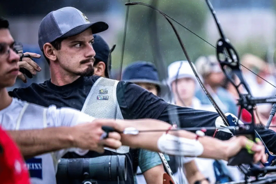 Marcus D’Almeida durante disputa do Finals