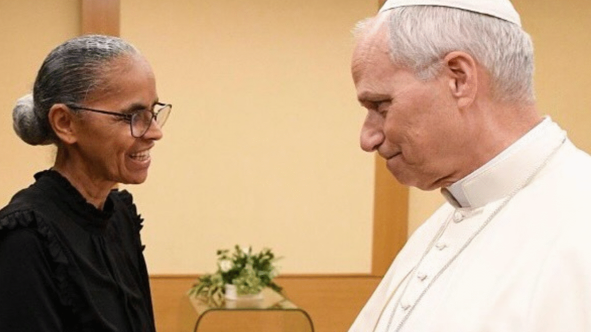Debate sobre meio ambiente reúne Marina, papa Leão e Schwarznegger (Foto: Divulgação)