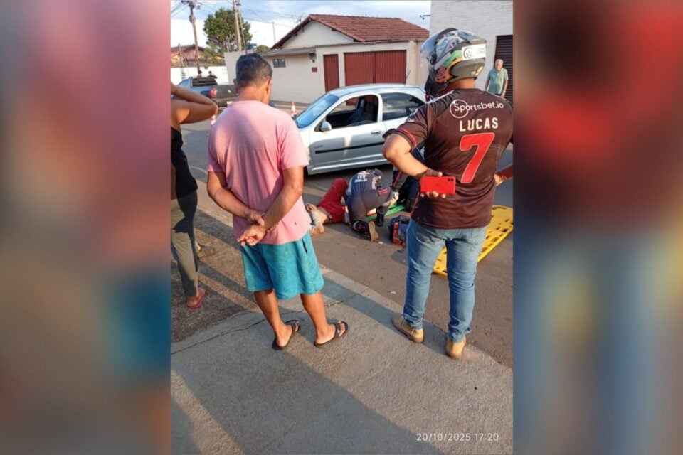 Imagem do acidente