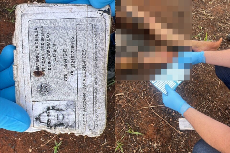 Imagem do local do crime