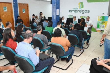 Imagem de uma edição o Feirão de empregos