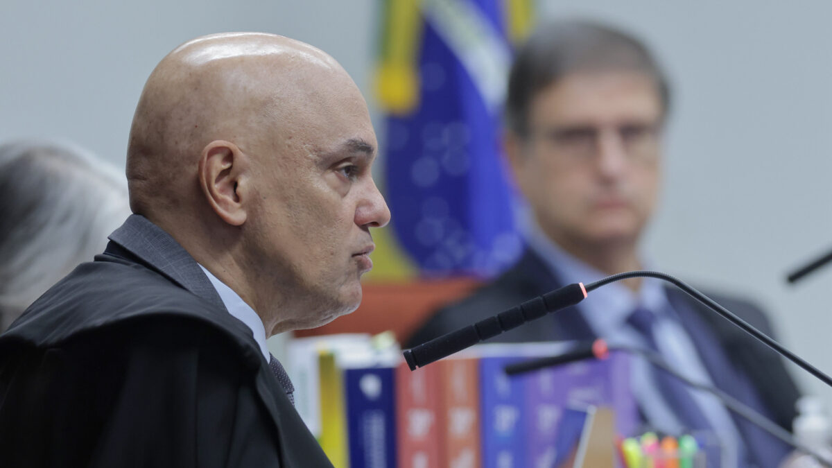 STF forma maioria para condenar réus acusados de espalhar fake news contra eleições (Foto: STF)