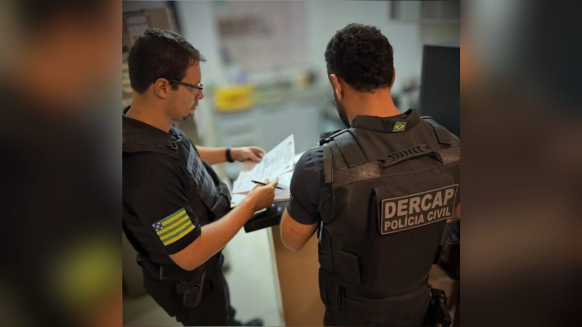 Imagens da operação