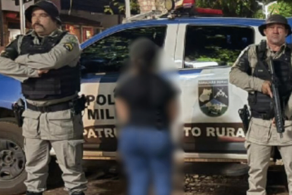 Mulher é presa em Itumbiara suspeita de participar de roubo a casal de idosos em Minas Gerais