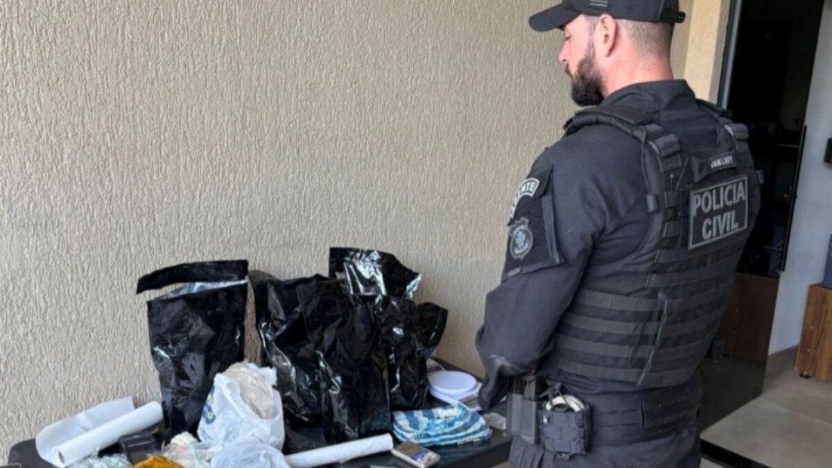 Foram realizados quatro sequestros de veículos (Divulgação PCGO)