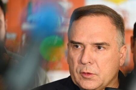 Prefeito de Goiânia, Sandro Mabel, volta a falar sobre fiscalização de pessoas com tornozeleira eletrônica (Foto: Prefeitura de Goiânia)