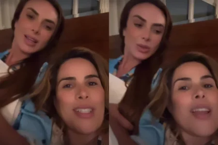 Nicole Bahls e Wanessa Camargo anunciam que vão morar juntas; assista