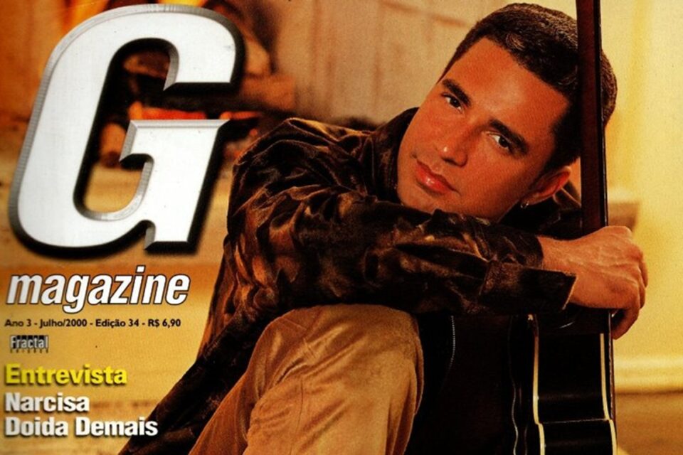 G Magazine: dez homens famosos que já posaram para a revista e você não lembra Jogador Túlio Maravilha e cantores Tony Salles e Latino