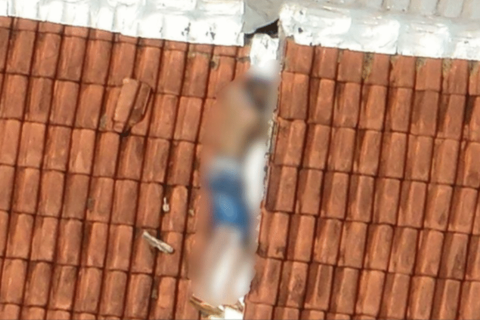 Homem tenta fugir pelo telhado, mas é preso suspeito de agredir a companheira em Rio Verde