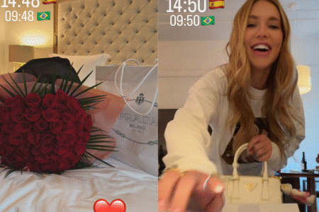 Virginia Fonseca é recebida na Espanha com presente de R$ 24 mil após reatar com Vini Jr.