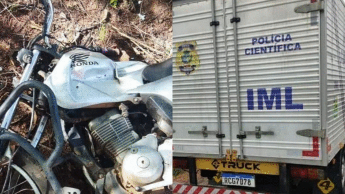 Homem morre após perder o controle da moto em curva da rodovia (Foto: reprodução)