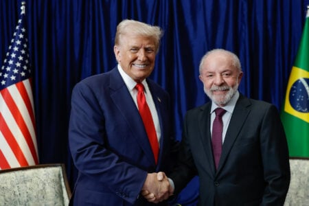 Após encontro com Lula, Trump diz que tarifaço pode ser negociado muito rapidamente (Foto: Palácio do Planalto)