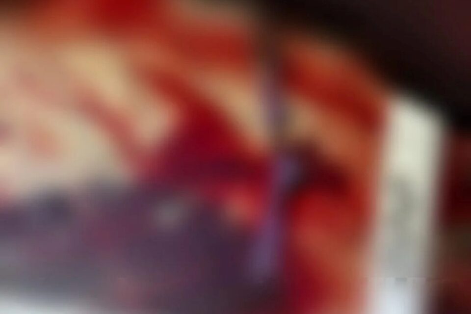 Imagem do local do crime