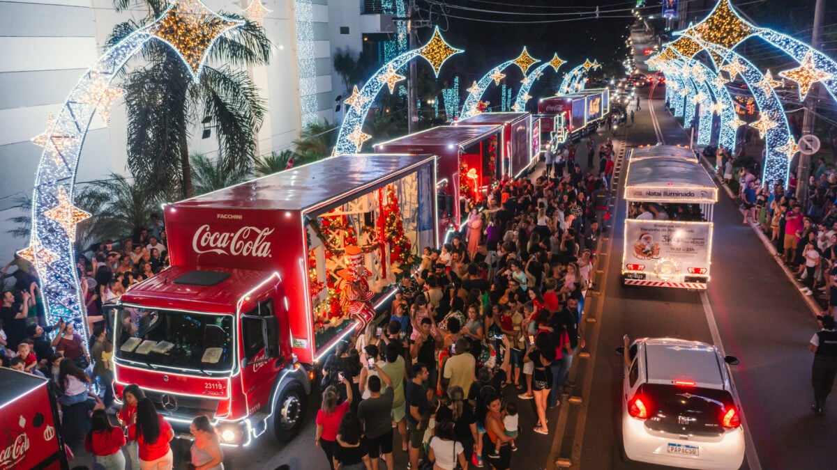 Caravana de Natal da Coca-Cola (Foto: Divulgação)