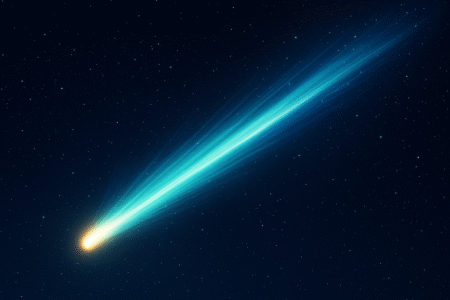 Cometa mais brilhante do ano poderá ser visto em Goiás; saiba como Fenômeno só voltará a se aproximar da terra daqui a 1.300 anos