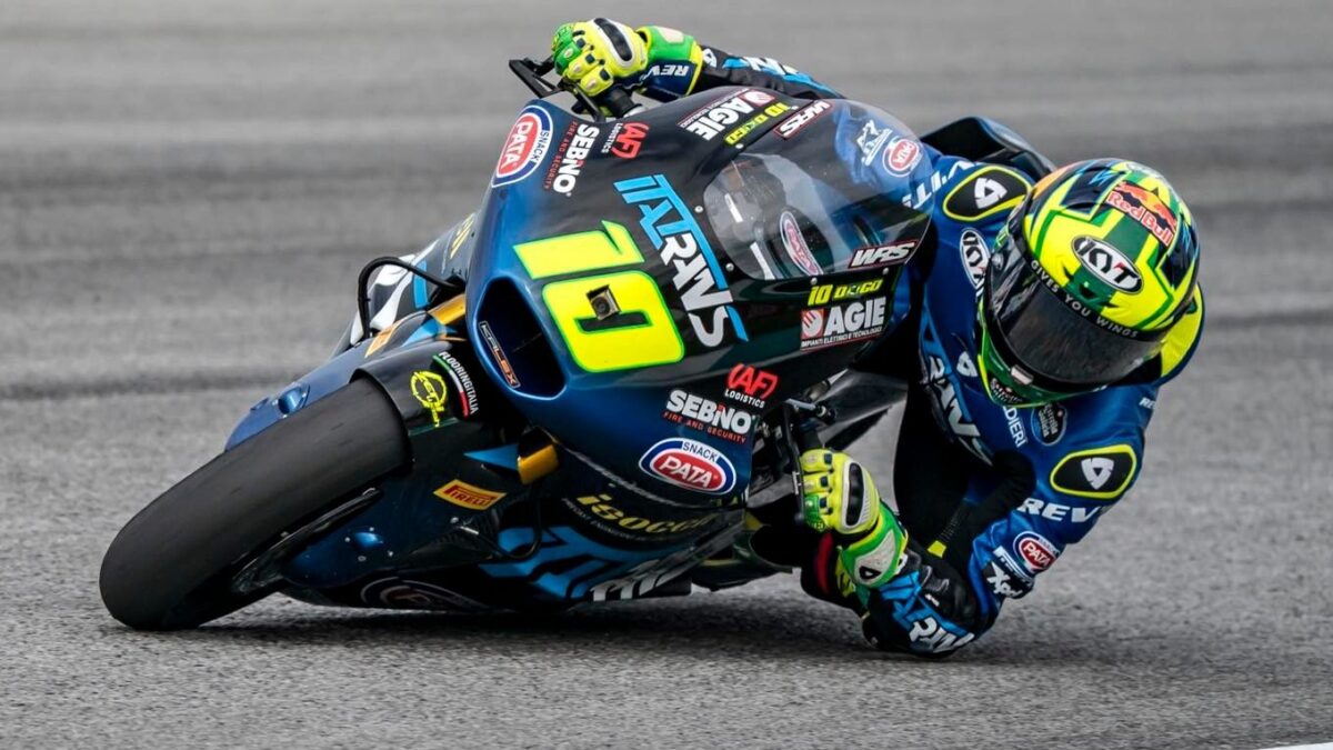 Diogo Moreira, piloto da Moto2