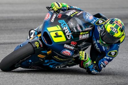 Diogo Moreira, piloto da Moto2