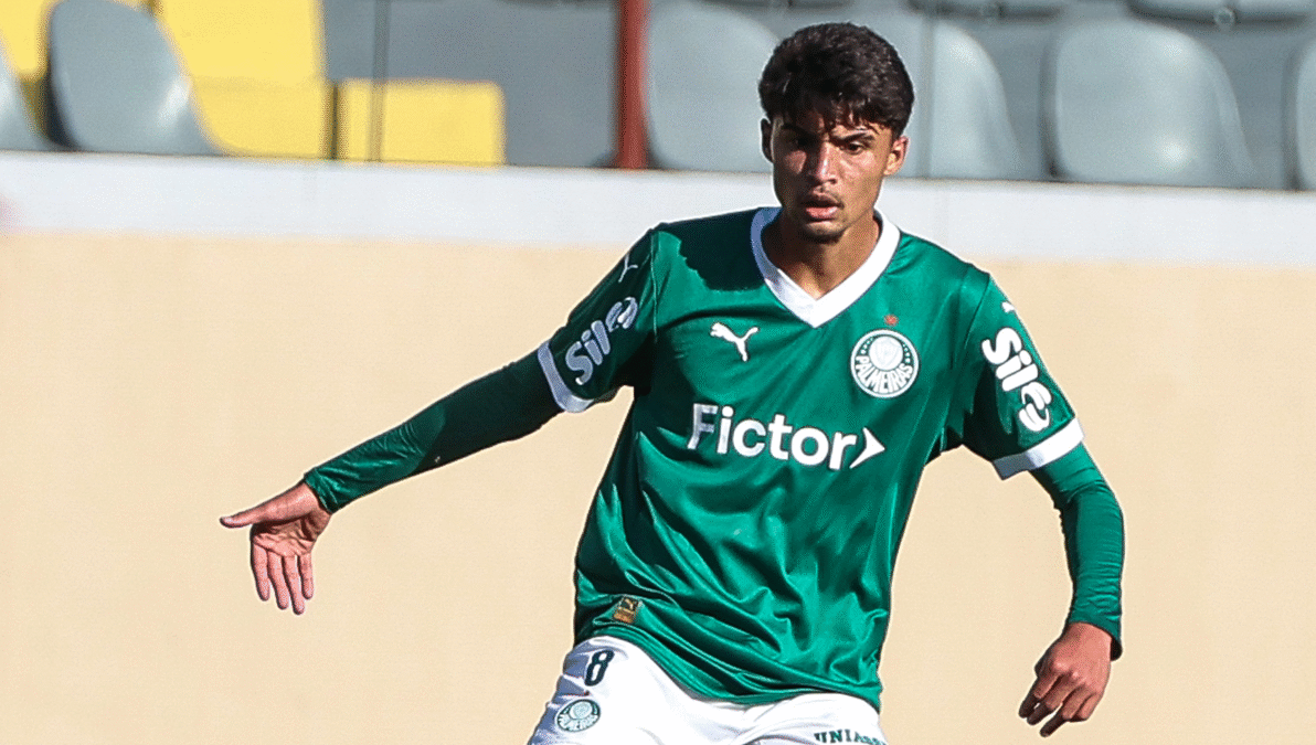 Larson, volante do Palmeiras Sub-20