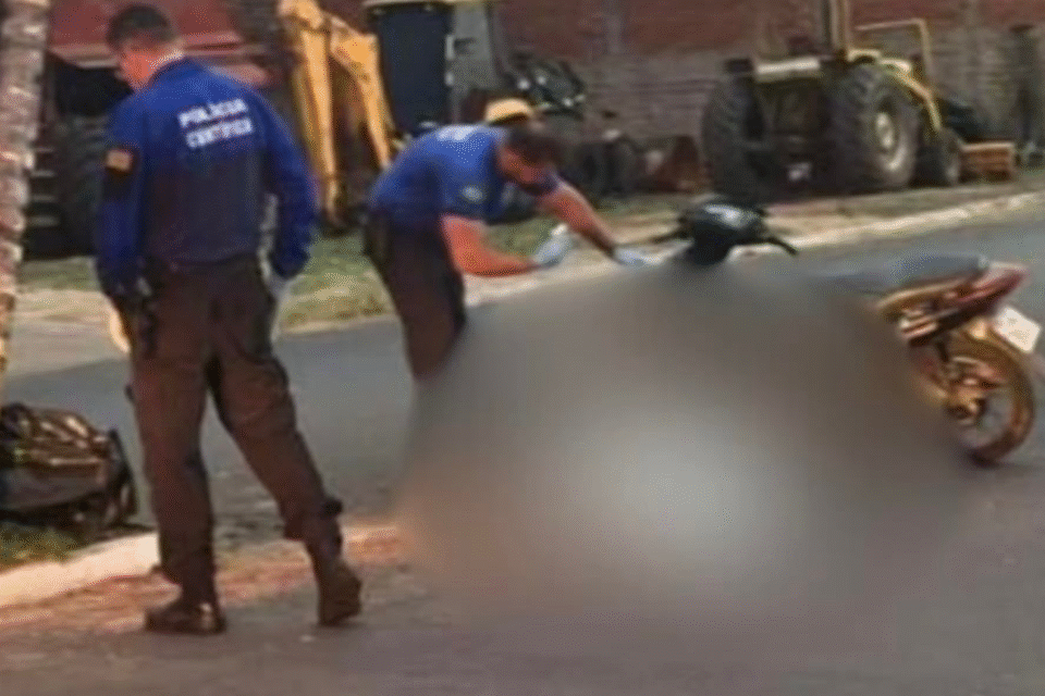 Adolescente morre e outro fica ferido após acidente de moto em Caiapônia