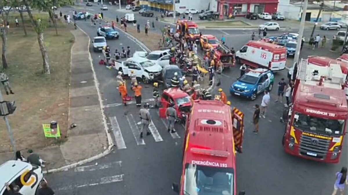 Uma pessoa morreu e outras ficaram feridas (Divulgação CBMGO)