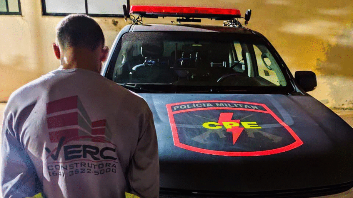 Homem é preso após incendiar casa da ex-companheira em Senador Canedo (Foto: CPE)