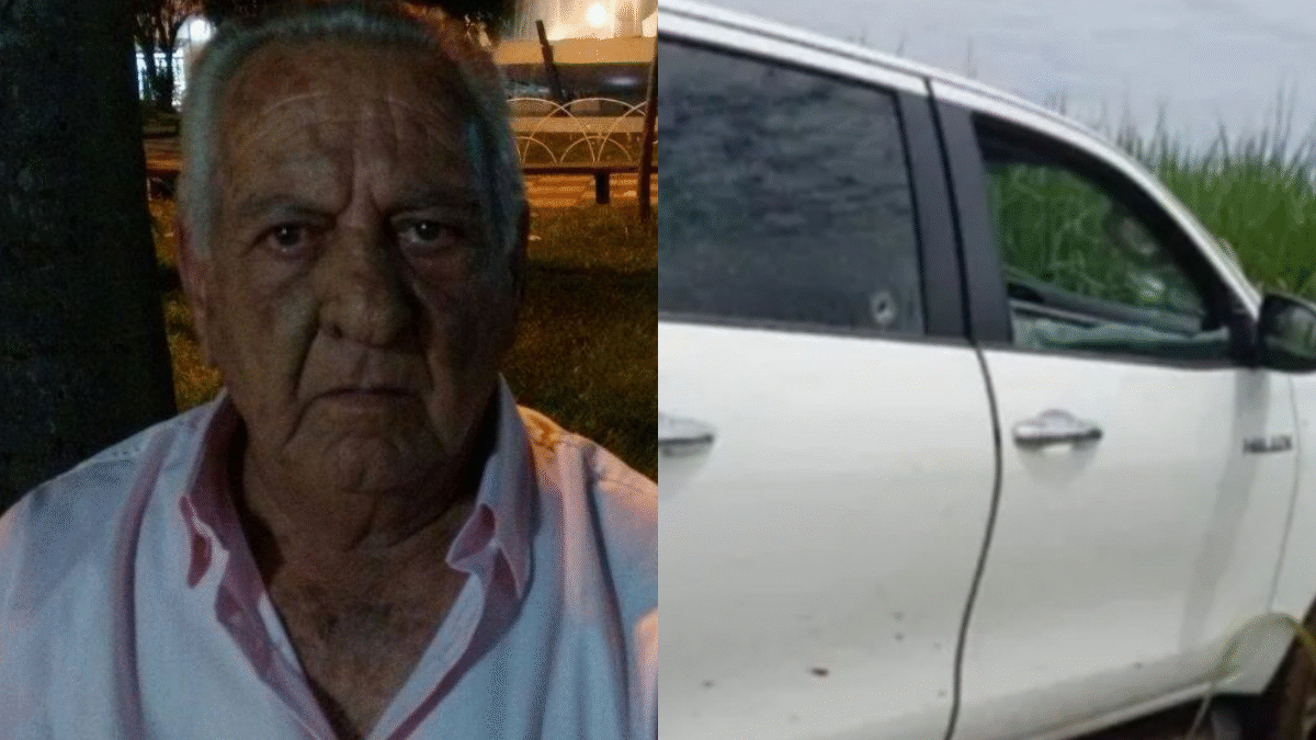 Jefferson Cury foi atingindo por um disparo e morreu no local (Foto: reprodução)