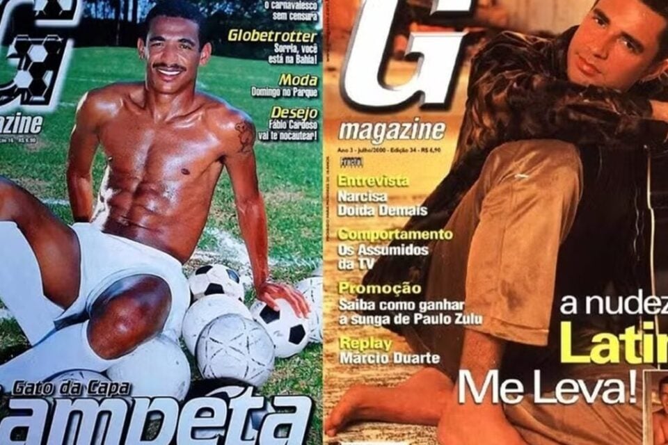 Globo cancela documentário sobre a revista G Magazine; veja o motivo Revista ficou famosa entre 1990 e 2013 ao trazer famosos nus