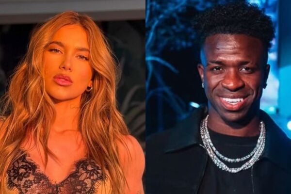 Virginia conta como Vini Jr. reagiu ao ver sua fantasia para a Grande Rio: "Zero comportada" Virginia teme imprevistos com o tapa-sexo