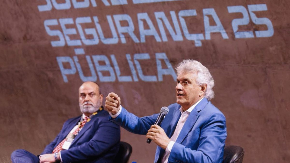 Caiado diz que PT é 'complacente com o crime' e que ação letal no Rio resgata Estado de Direito (Foto: Governo de GO)
