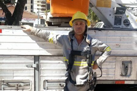 Trabalhador que morreu eletrocutado em Aparecida já tinha sofrido acidente parecido em 2024