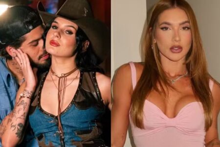 Zé Felipe transforma tatuagem para Virginia em homenagem a Ana Castela; veja foto Filho de Leonardo engatou relacionamento com a sertaneja