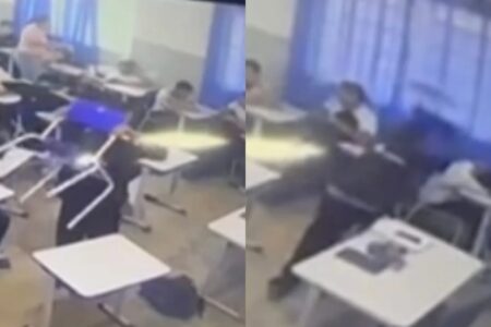 Aluno é apreendido após atacar colega com cadeira em escola de Nerópolis