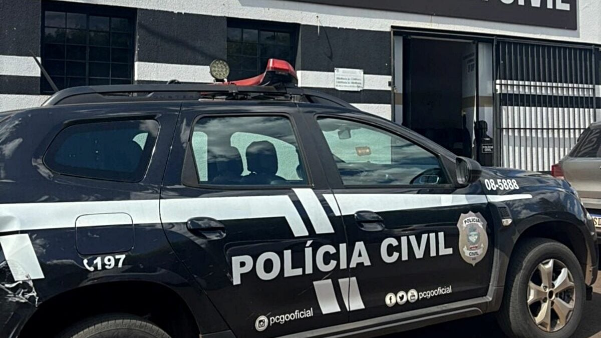 Imagem da fachada da delegacia