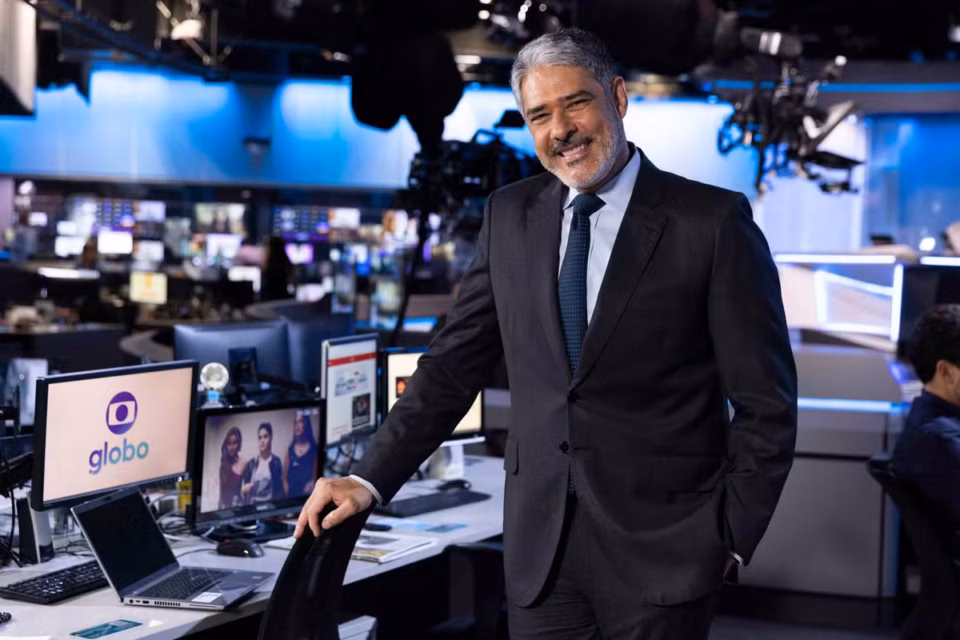 Saiba a hora da despedida de William Bonner do Jornal Nacional nesta sexta-feira