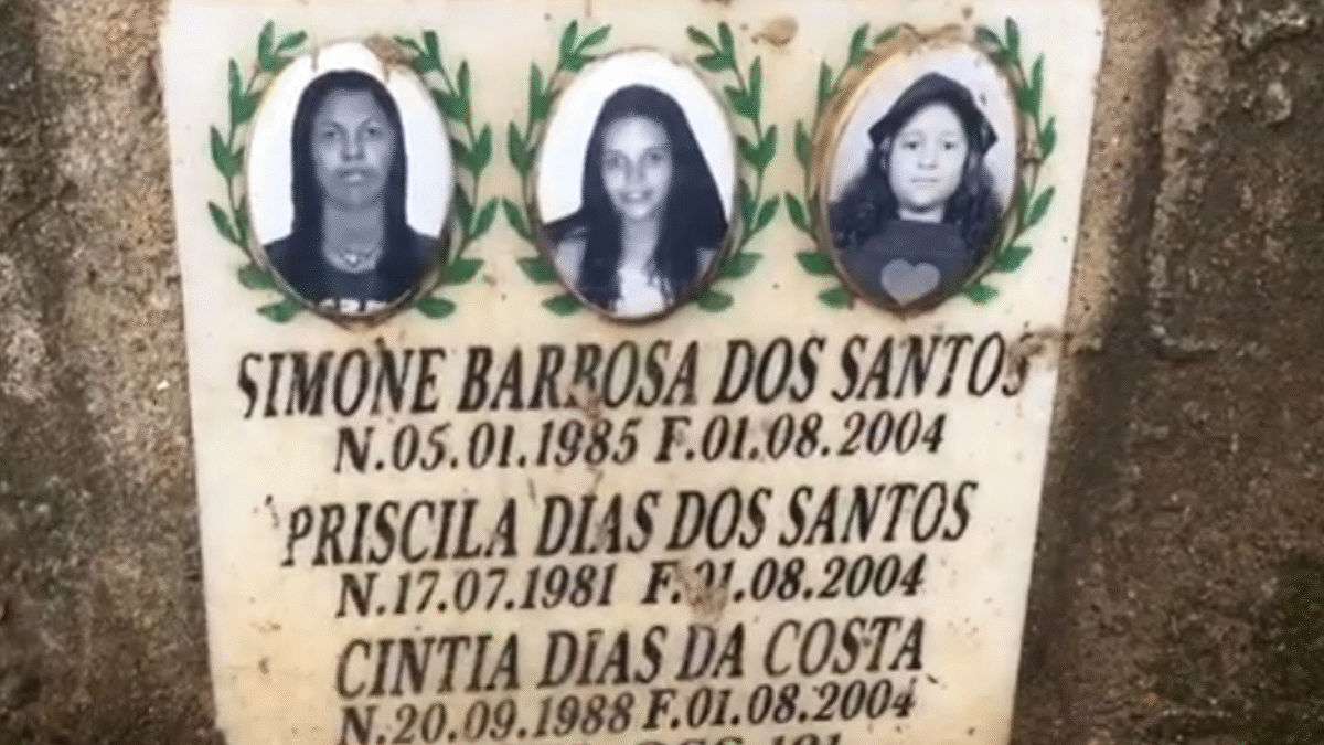 Simone, Priscila e Cintia: a história das três amigas enterradas juntas em São Paulo (Foto: Reprodução)