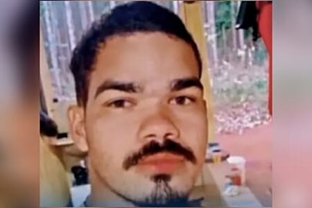 Imagem do jovem desaparecido