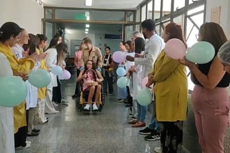 Imagens feitas no hospital