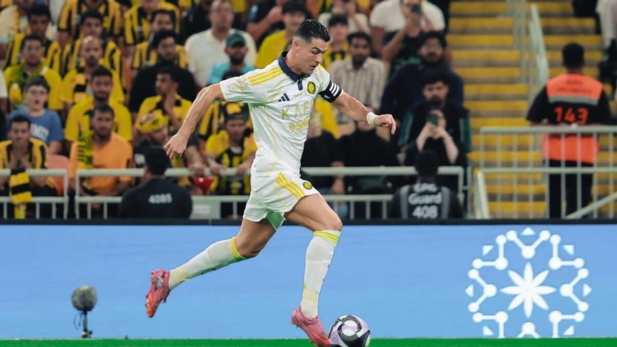 Cristiano Ronaldo em partida pelo Al Nassr. Foto: Divulgação - Al Nassar
