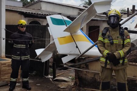 Força Aérea investiga queda de avião em Goiânia