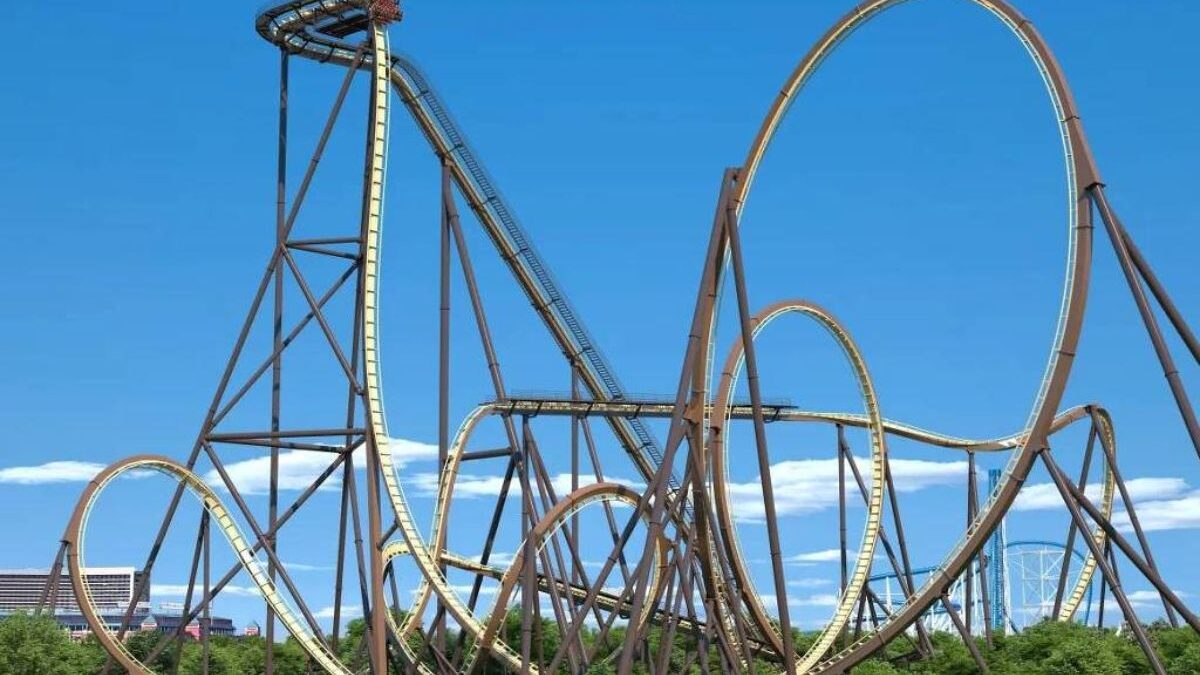 Parque anuncia montanha-russa que quebrará seis recordes mundiais (Foto: Divulgação)