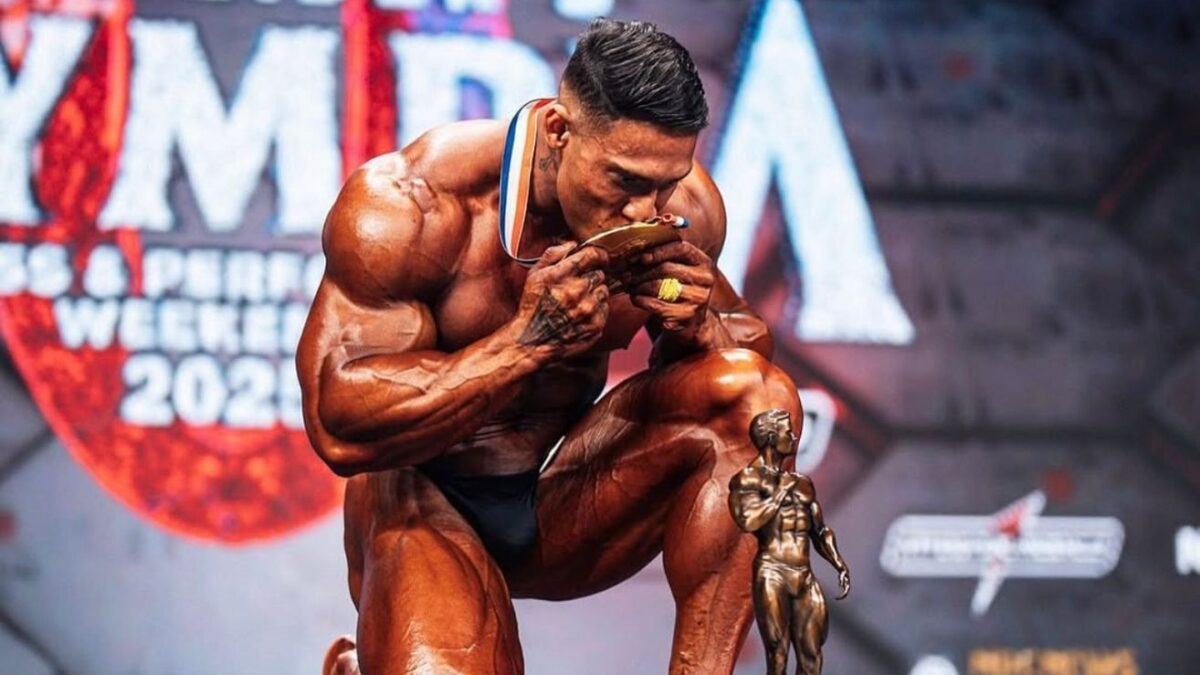 Ramon dino faz história e conquista primeiro título no Mr.Olympia