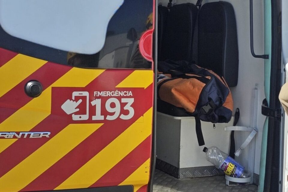 Imagem da ambulância