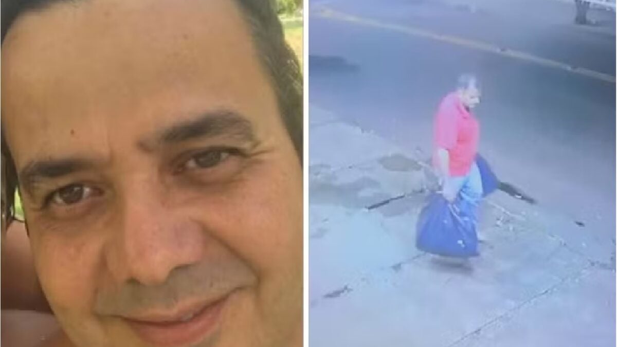 Imagem mostra rosto do empresário Fabrício Brasil Lourenço, assassinado no último sábado no setor Bairro Feliz (Foto: Reprodução)